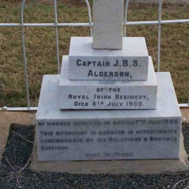 ALDERSON J.B.S. -1900