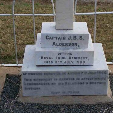 ALDERSON J.B.S. -1900