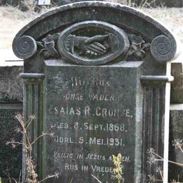 CRONJE Esaias R. 1868-1931