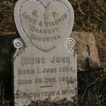 COETZEE Irene June  1924-1924