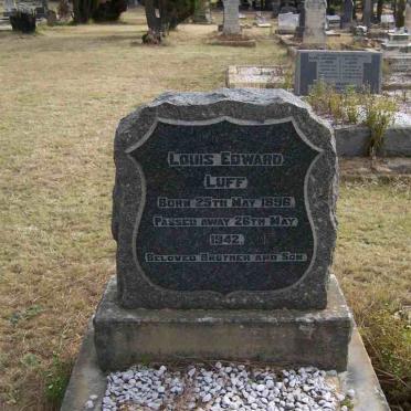 LUFF Louis Edward 1896-1942