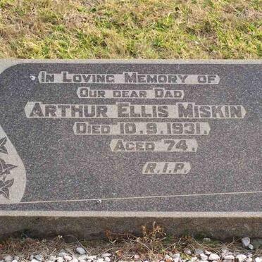 MISKIN Arthur Ellis -1931