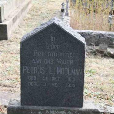 MOOLMAN Petrus L. 1851-1935