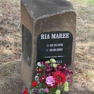 MAREE Ria 1935-2004