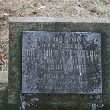 STEYNBERG Dirk Milo 1935-1942