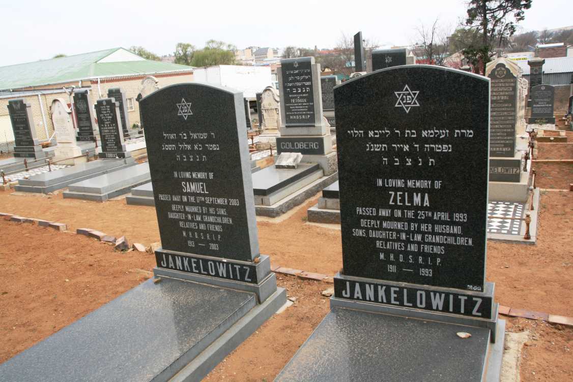 JANKELOWITZ Samuel -2003 & Zelma -1993