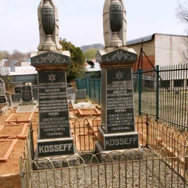 KOSSEFF Joseph Richard & Rosa 