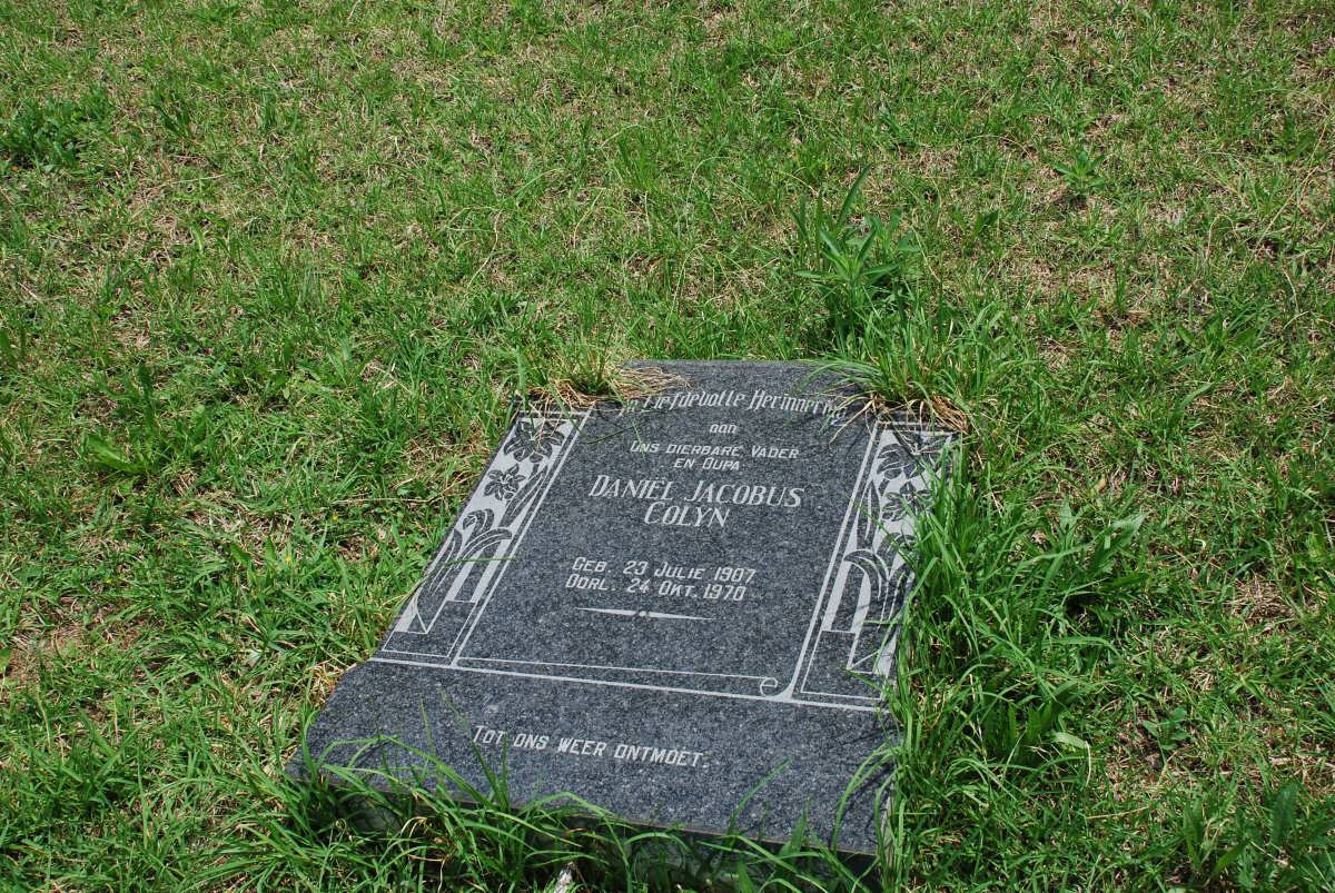 COLYN Daniel Jacobus 1907-1970