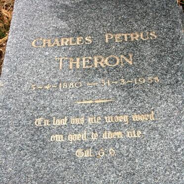 THERON Charles Petrus 1880-1958