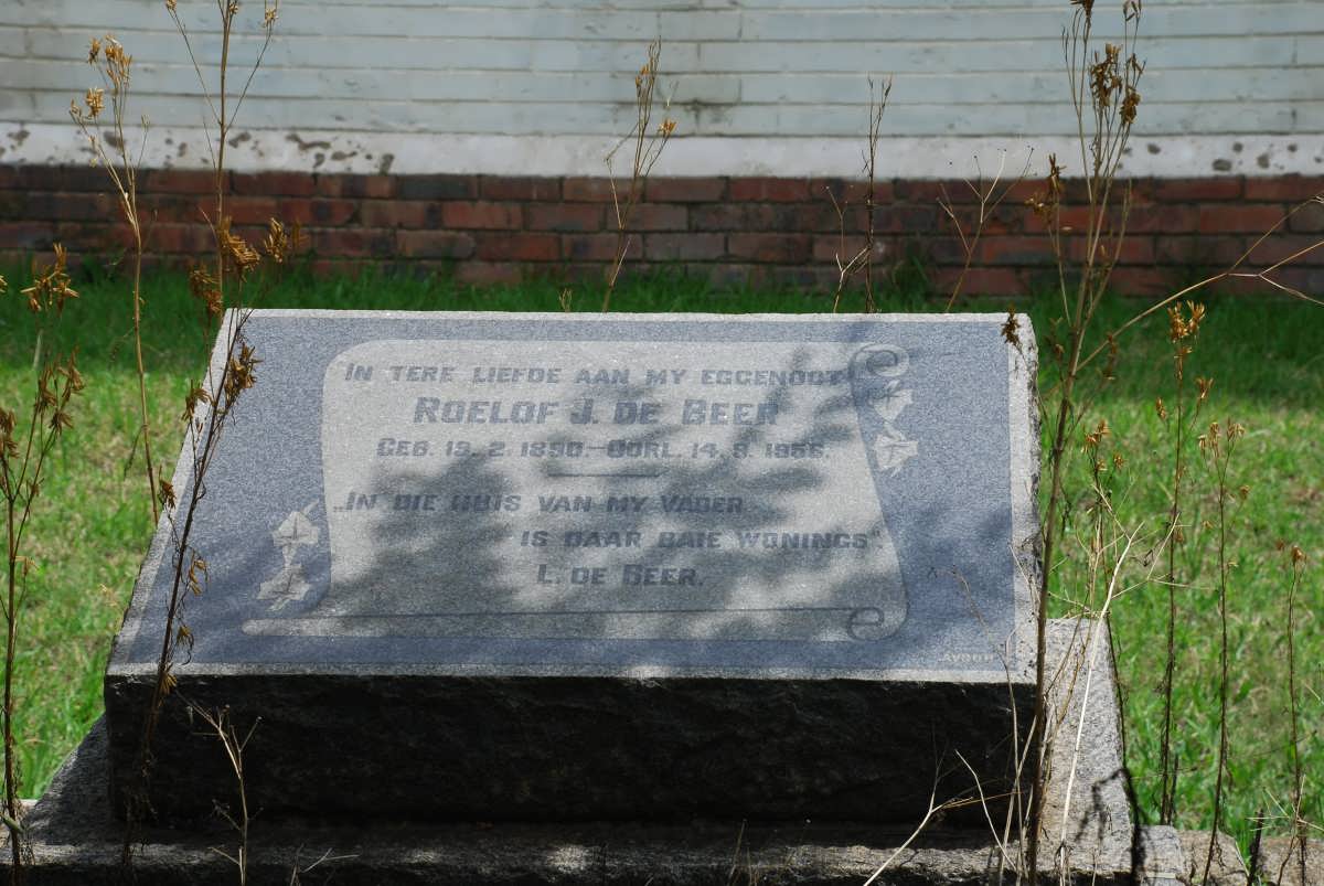 BEER Roelof J., de 1890-1956