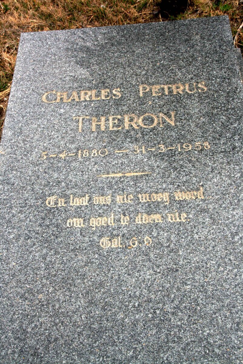 THERON Charles Petrus 1880-1958