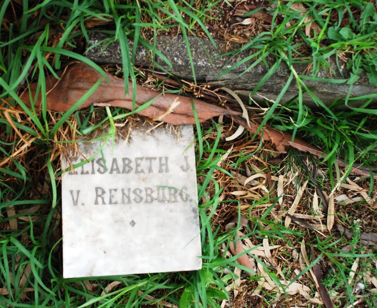 RENSBURG Elisabeth, J.v.