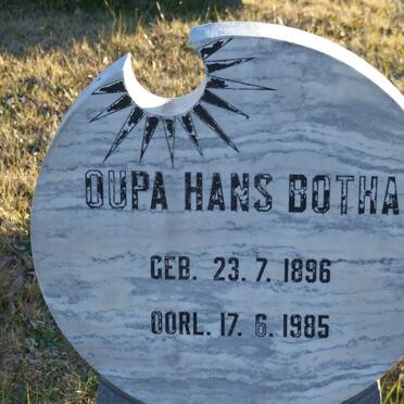 BOTHA Hans 1896-1985
