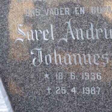 DEVENTER Sarel Andries Johannes, van 1936-1987