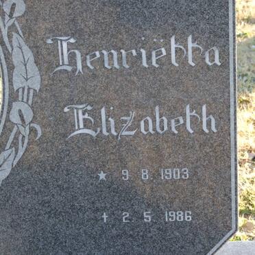 HEERDEN Abraham Christiaan, van 1907-1986 &amp; Henriëtta Elizabeth 1903-1986