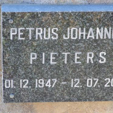 PIETERS Petrus Johannes 1947-2004