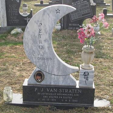 STRATEN P.J., van 1972-1989