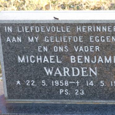 WARDEN Michael Benjamin 1958-1985