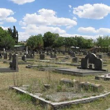 Free State, BETHLEHEM, President Hoffman street, Môrelig cemetery