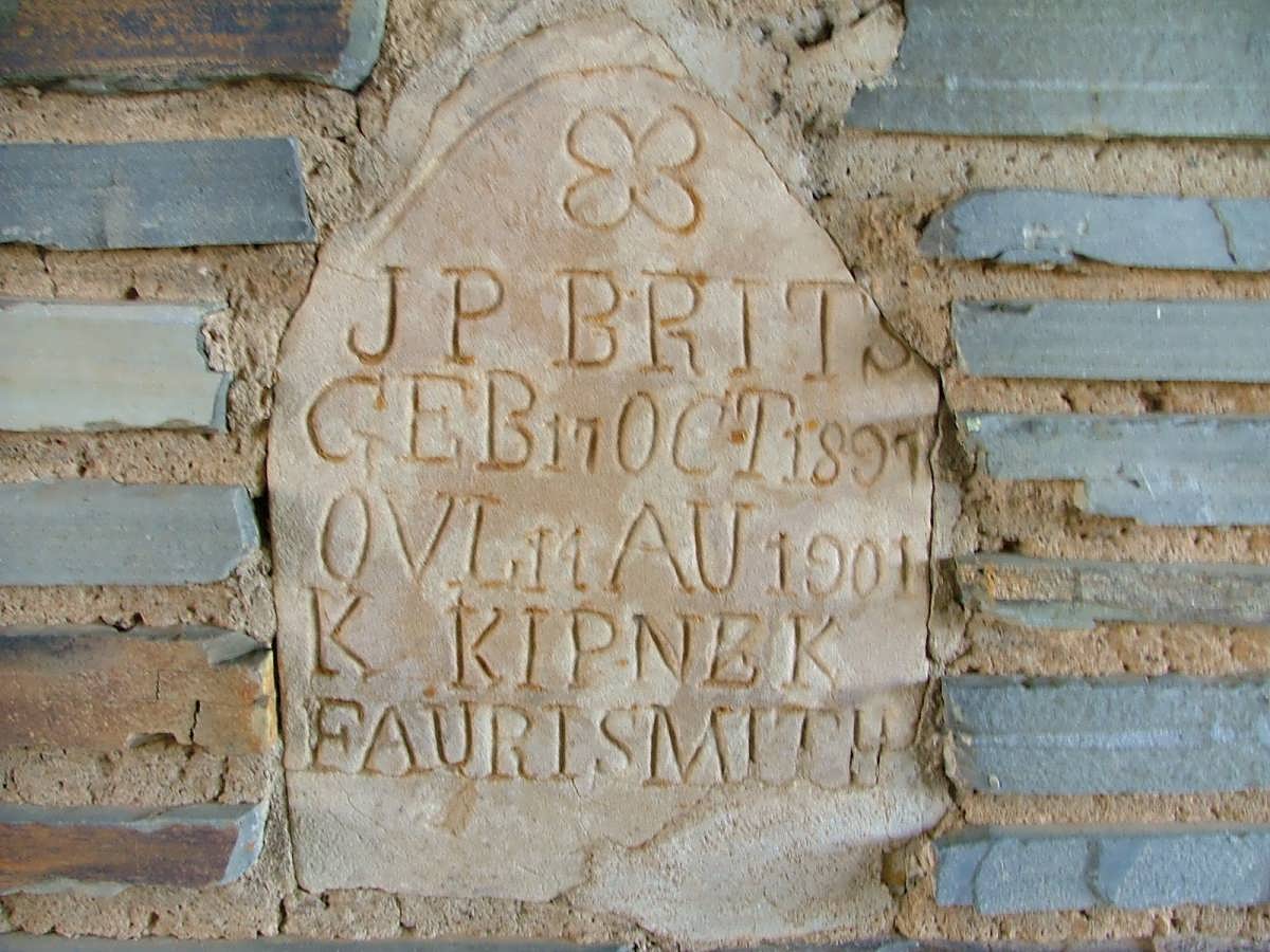 BRITS J.P. 1891-1901