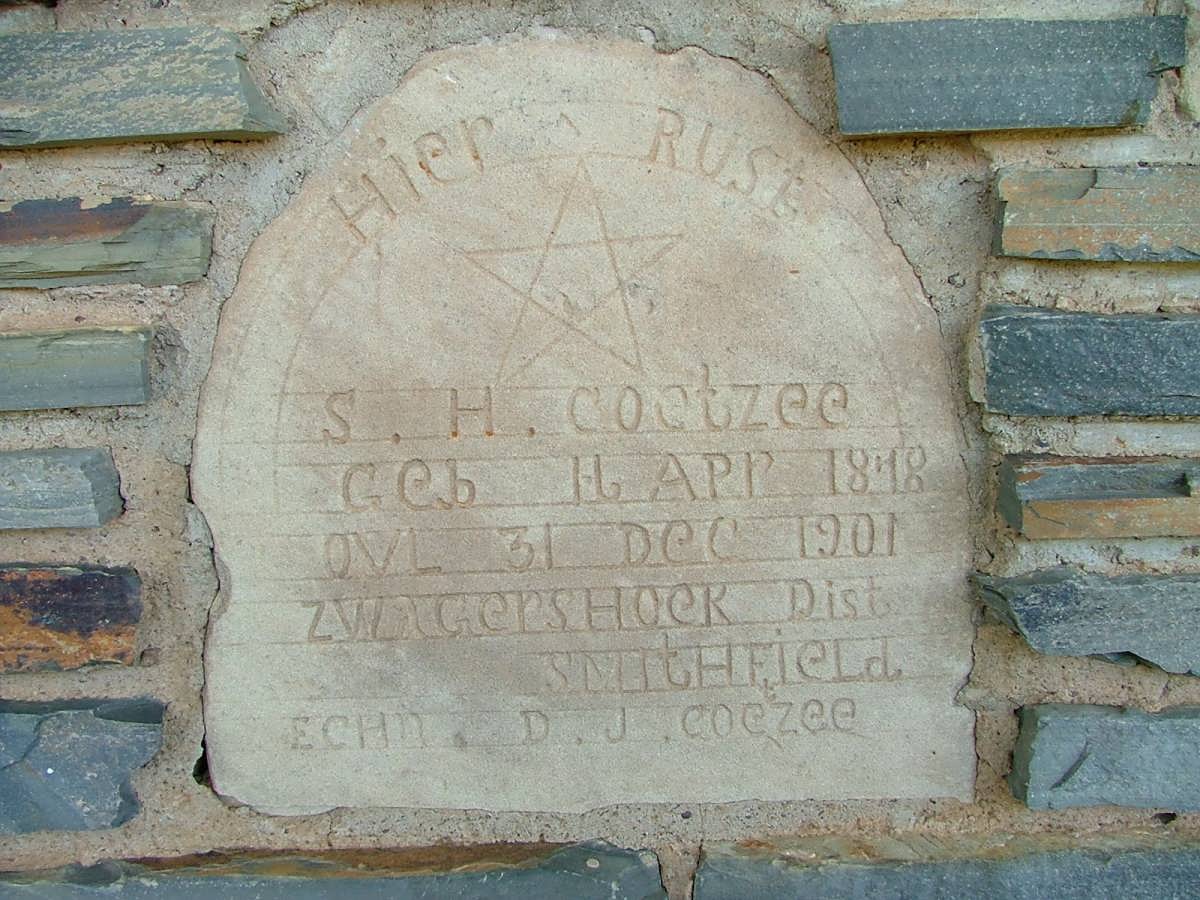 COETZEE S.H. 1878-1901