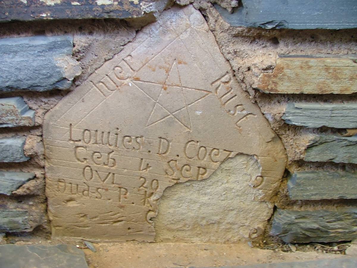 COETZEE Lowies D. -1901