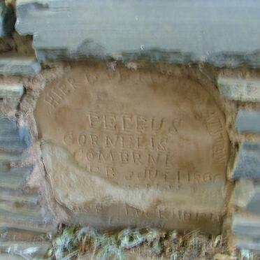 COMBRINK Petrus Cornelis -1901