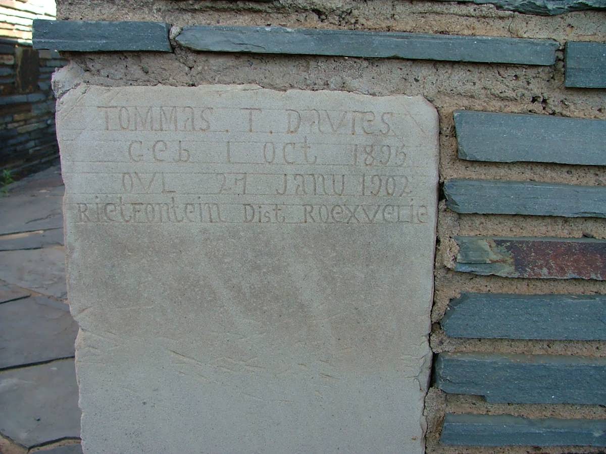 DAVIES Tommas T. 1895-1902