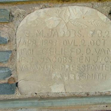 JACOBS S.M. 1893-1901