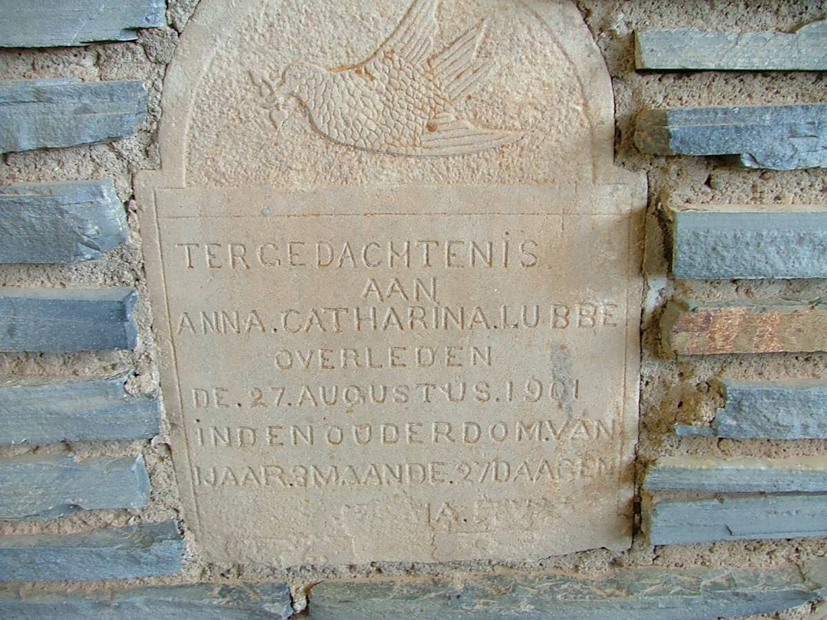 LUBBE Anna Catharina -1901