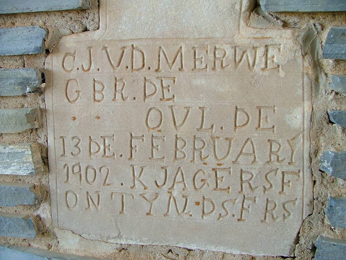 MERWE C.J., v.d. -1902