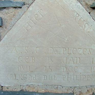 PLEZES A.S.C., Du 1884-1901