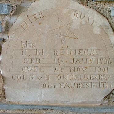 REINECKE C.M. 1856-1901