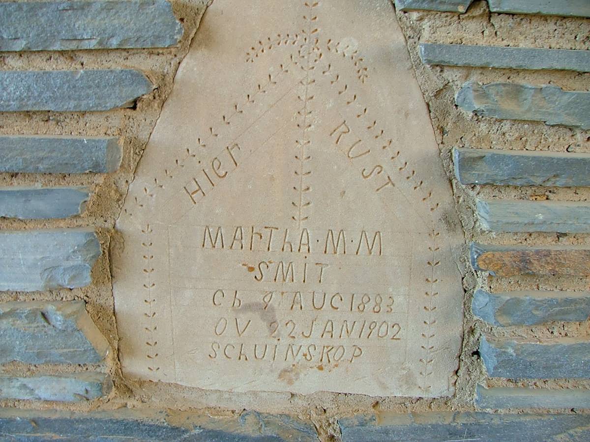 SMIT Martha M.M. 1883-1902