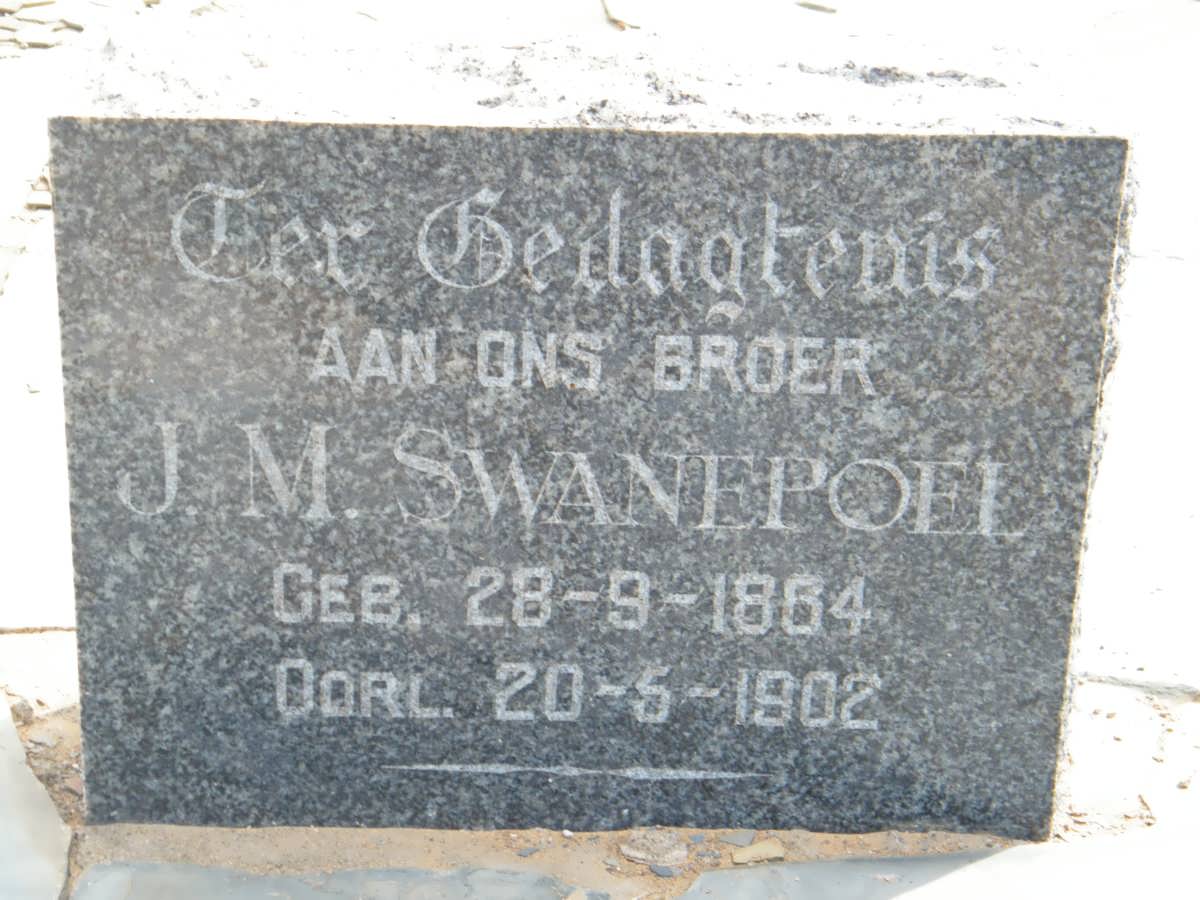 SWANEPOEL J.M. 1864-1902
