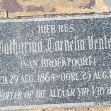 VENTER Catharina Cornelia 1864-1901