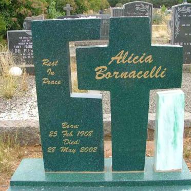 BORNACELLI  Alicia 1908-2002