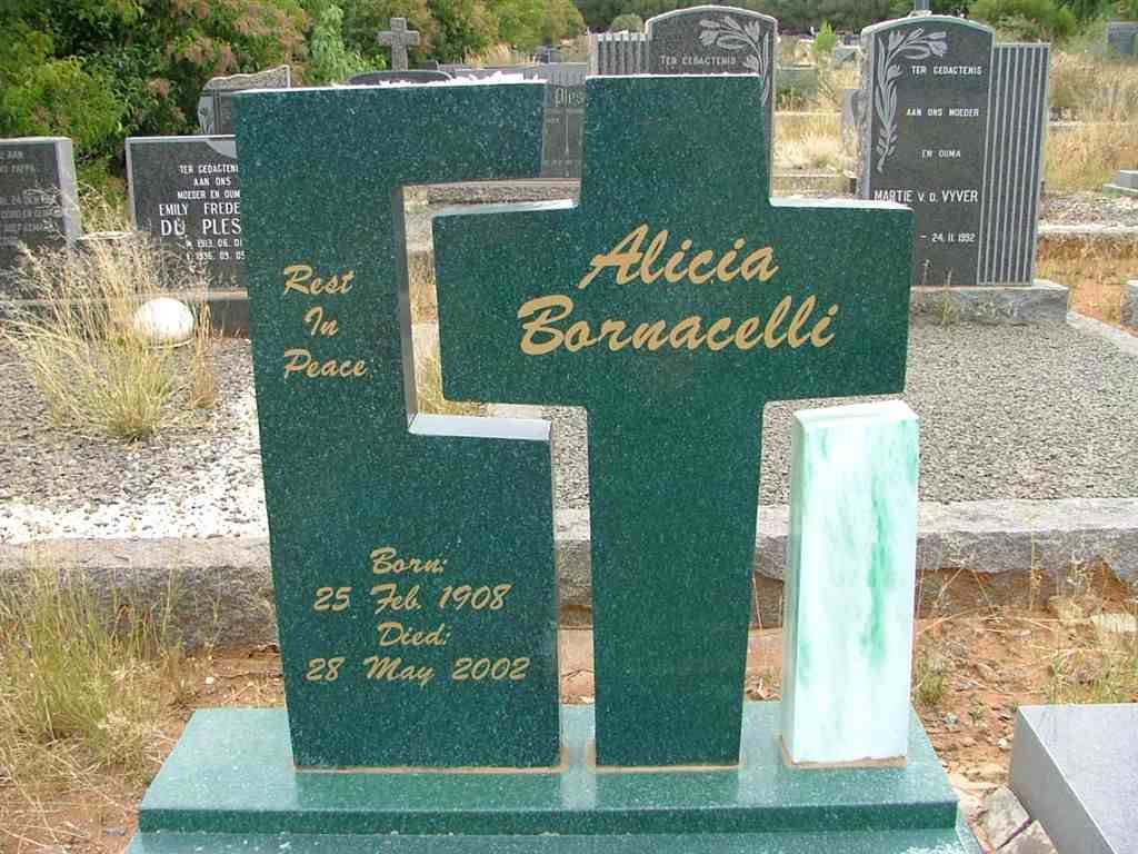 BORNACELLI  Alicia 1908-2002