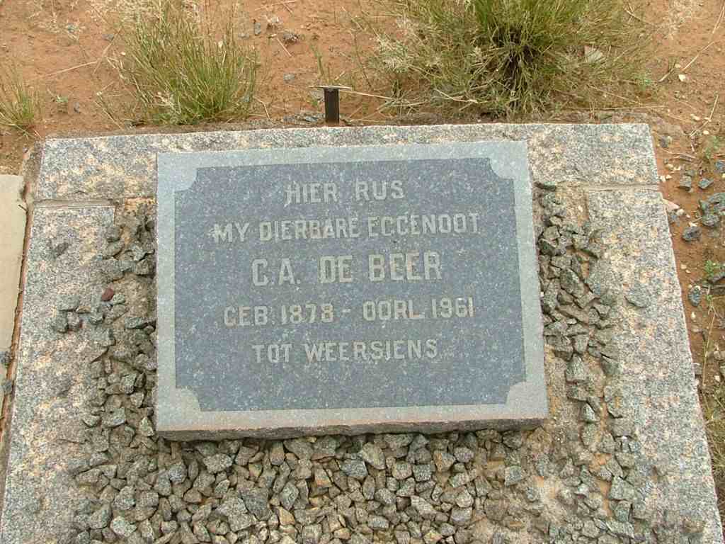 BEER C.A., de 1878-1961