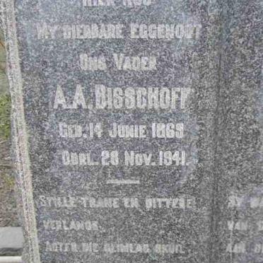 BISSCHOFF A.A. 1869-1941