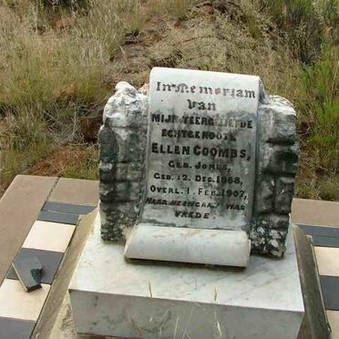 COOMBS Ellen nee JONES 1868-1907