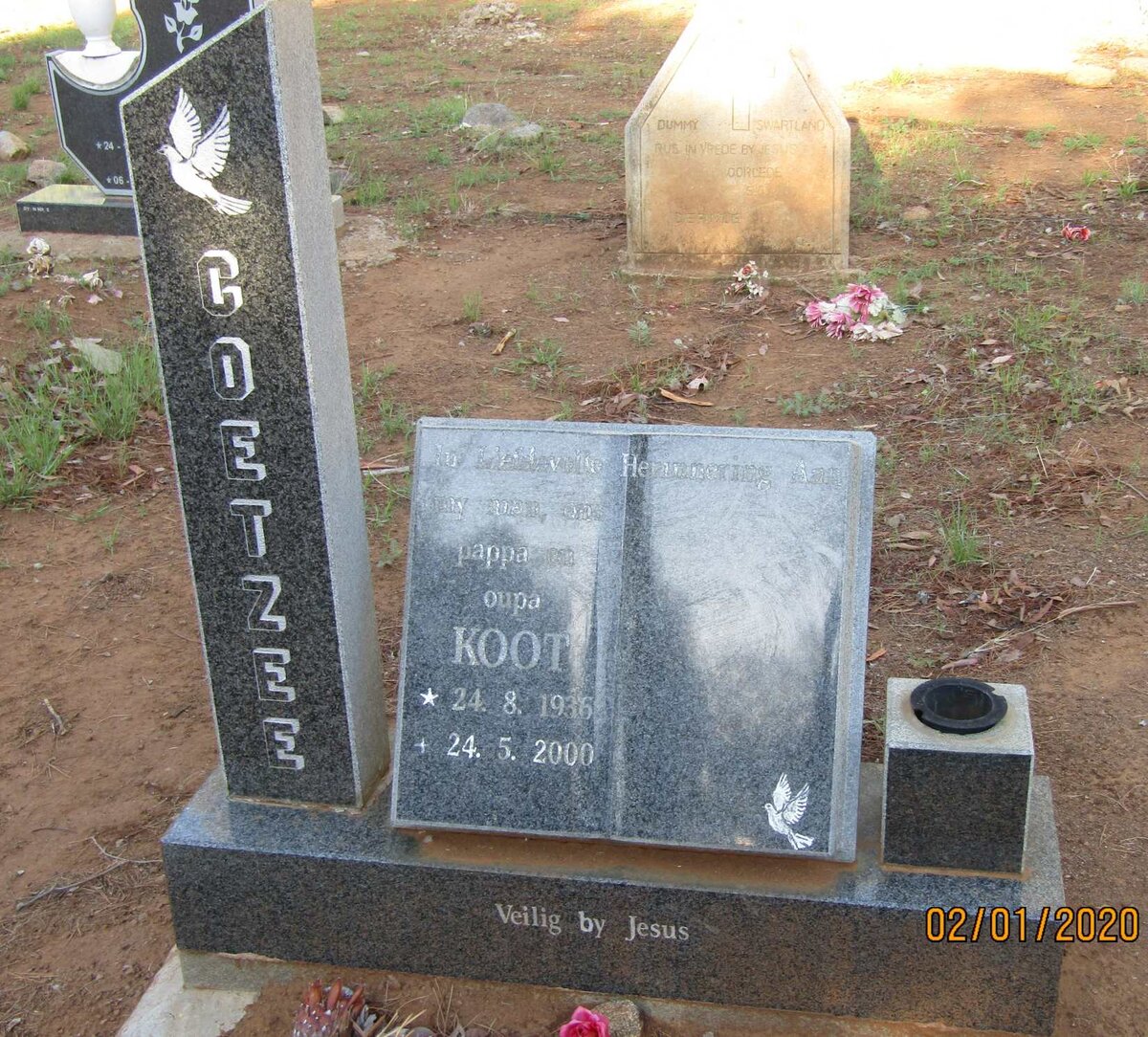 COETZEE Koot 1936-2000