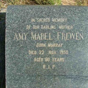 FREWEN Amy Mabel nee MURRAY -1950