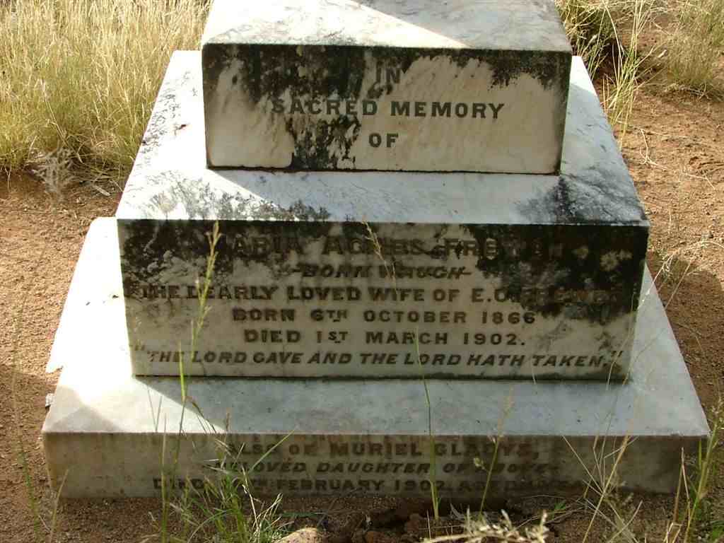 FREWEN Maria Agnes nee WAUGH 1866-1902