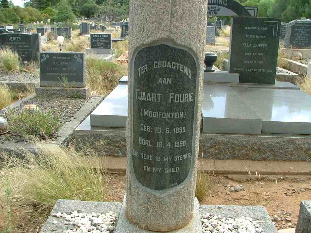 FOURIE Tjaart 1896-1958