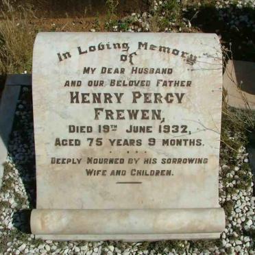 FREWEN Henry Percy -1932