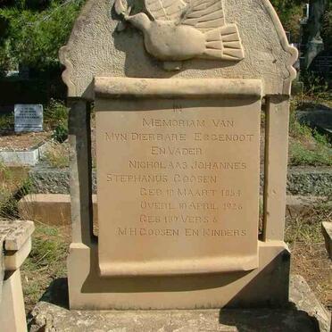 GOOSEN Nicholaas Johannes Stephanus 1854-1926