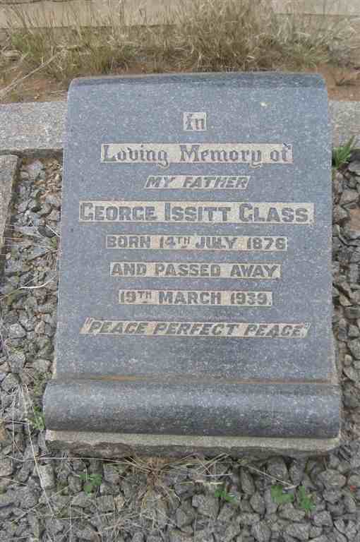 GLASS George Issitt 1876-1939