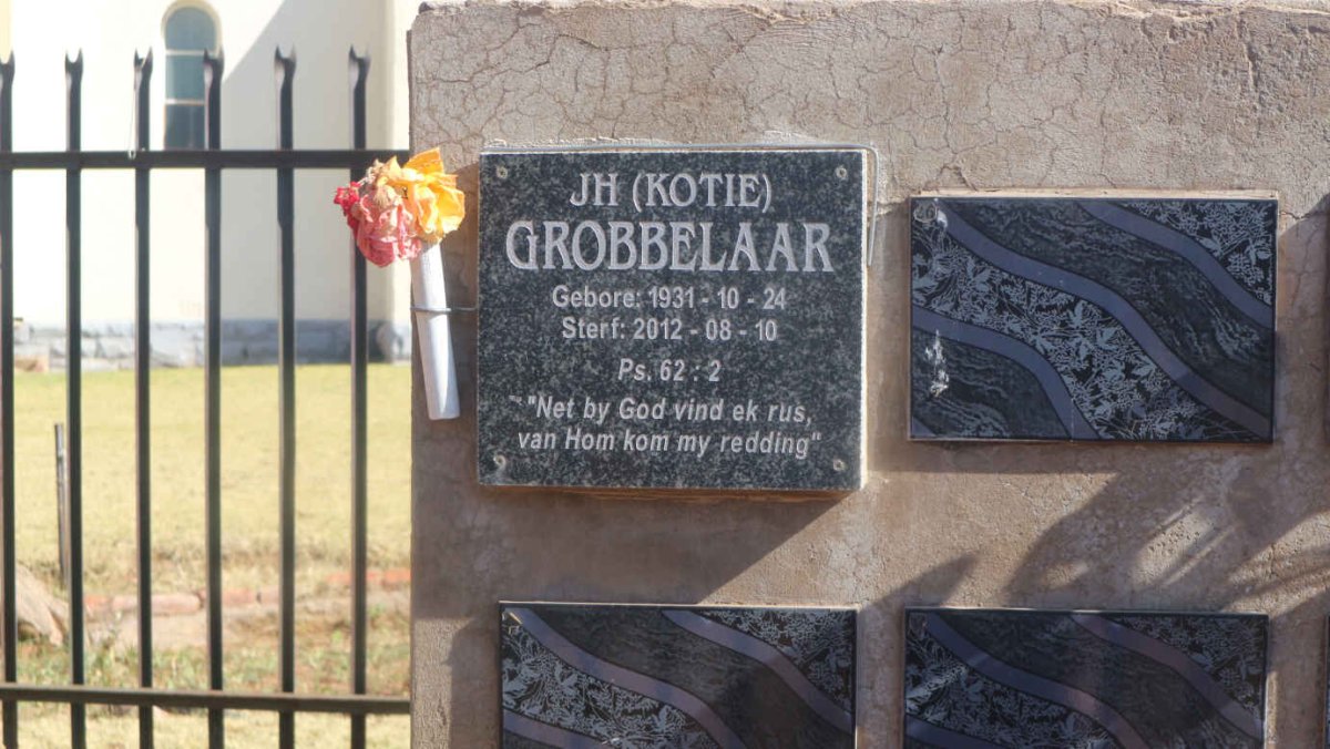 GROBBELAAR J.H. 1931-2012