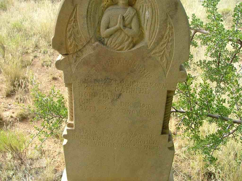 HOFFMANN Pieter Gabriel 1910-1913